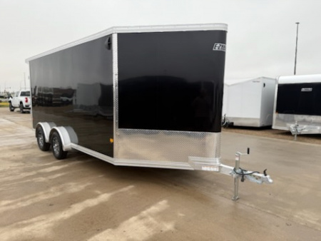 New 2026 E-Z Hauler EZES7.4X16+5 Enclosed Snowmobile Trailer