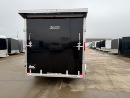 New 2026 E-Z Hauler EZES7.4X16+5 Enclosed Snowmobile Trailer