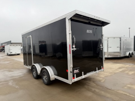 New 2026 E-Z Hauler EZES7.4X16+5 Enclosed Snowmobile Trailer