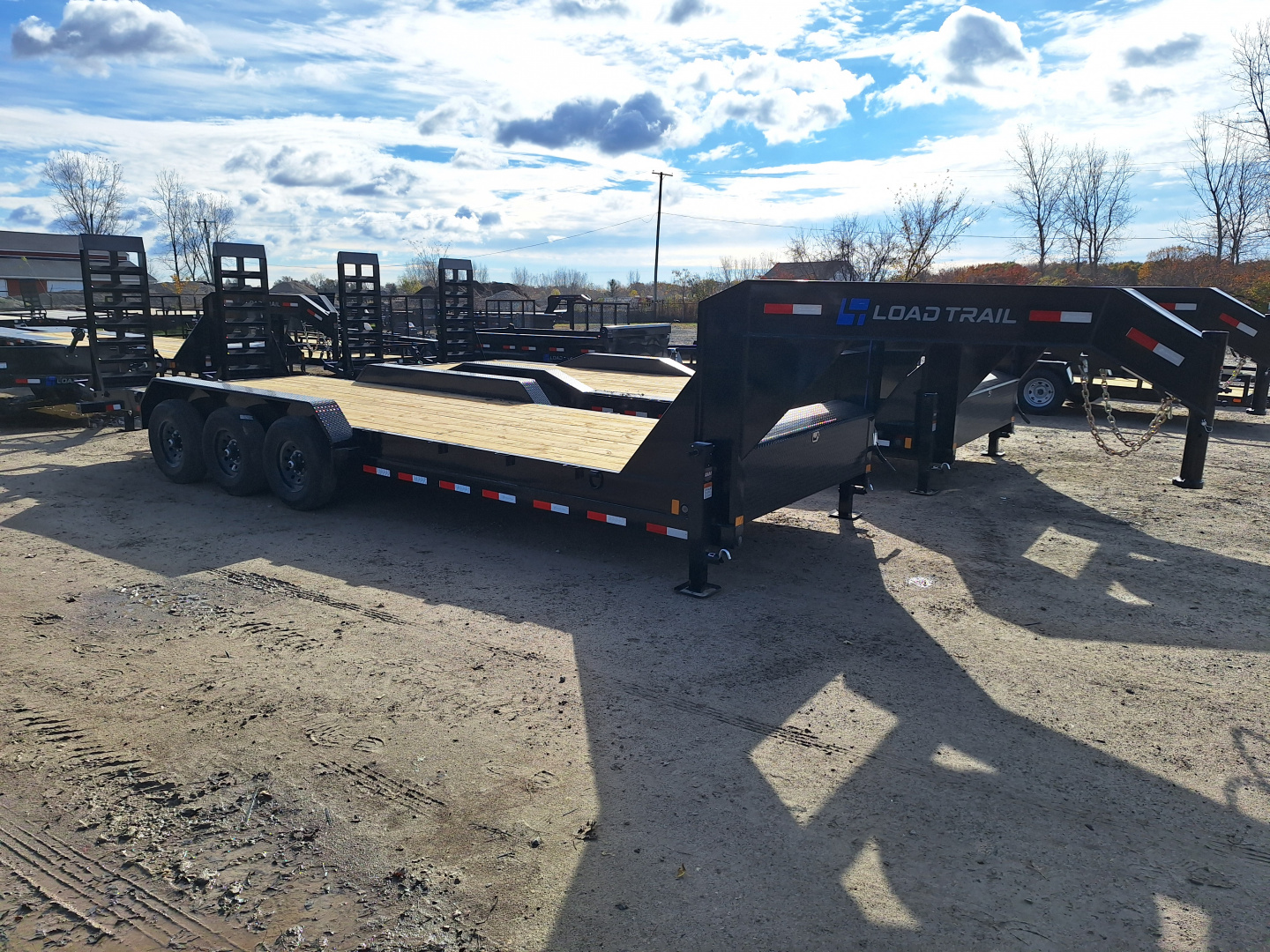 New 2026 Load Trail 83x24 Triple Axle Gooseneck Equipment Trailer