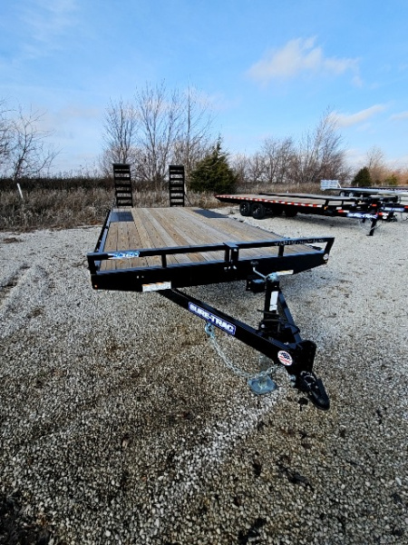 New 2026 SURE-TRAC 102 x 20 (17+3) 10K Low Profile Beavertail Deckover Trailer