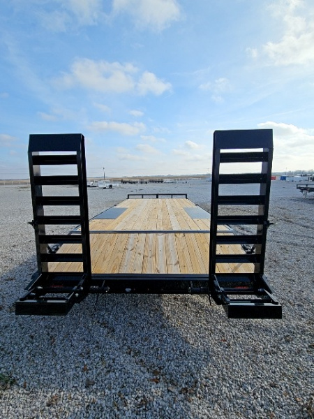 New 2026 SURE-TRAC 102 x 20 (17+3) 10K Low Profile Beavertail Deckover Trailer