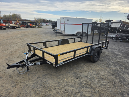 New 2026 Cam Superline 6X12 - TUBE TOP Utility Trailer