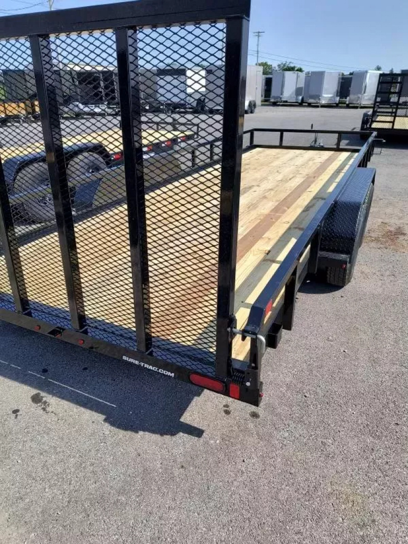 New 2026 Sure-Trac 7X18 7K Utility Trailer