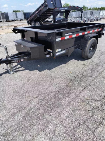 New 2026 Sure-Trac 5X8 5K Dump Trailer