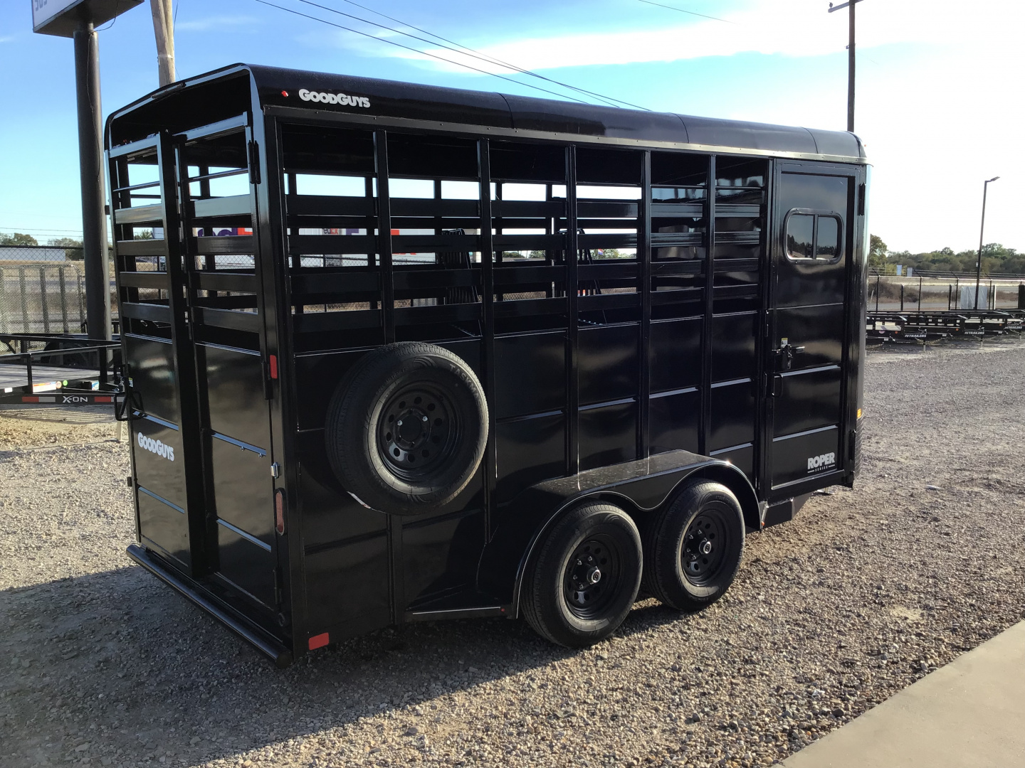 New 2026 Good Guys 16'x6' Horse Trailer w/Tack Room - Roper