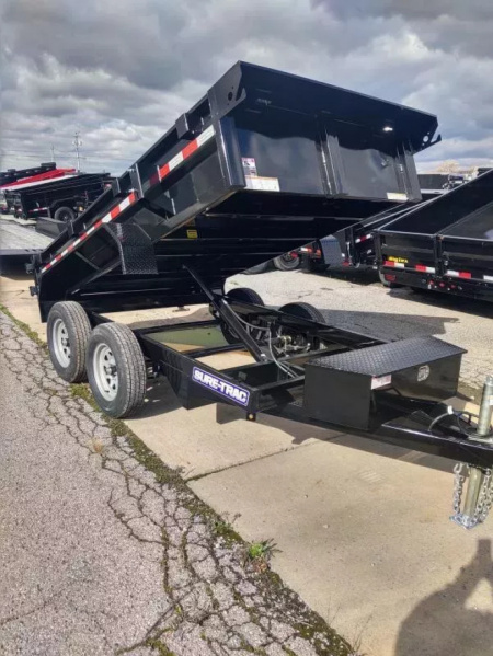 New 2026 Sure-Trac 5X10 7K Dump Trailer