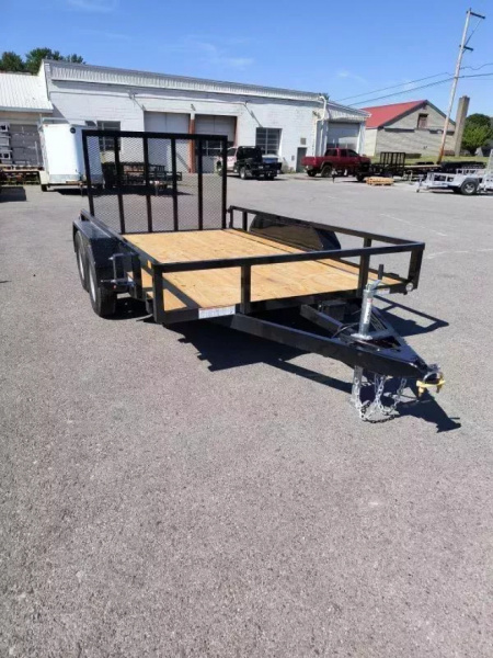 New 2026 Sure-Trac 7X14 7K Utility Trailer