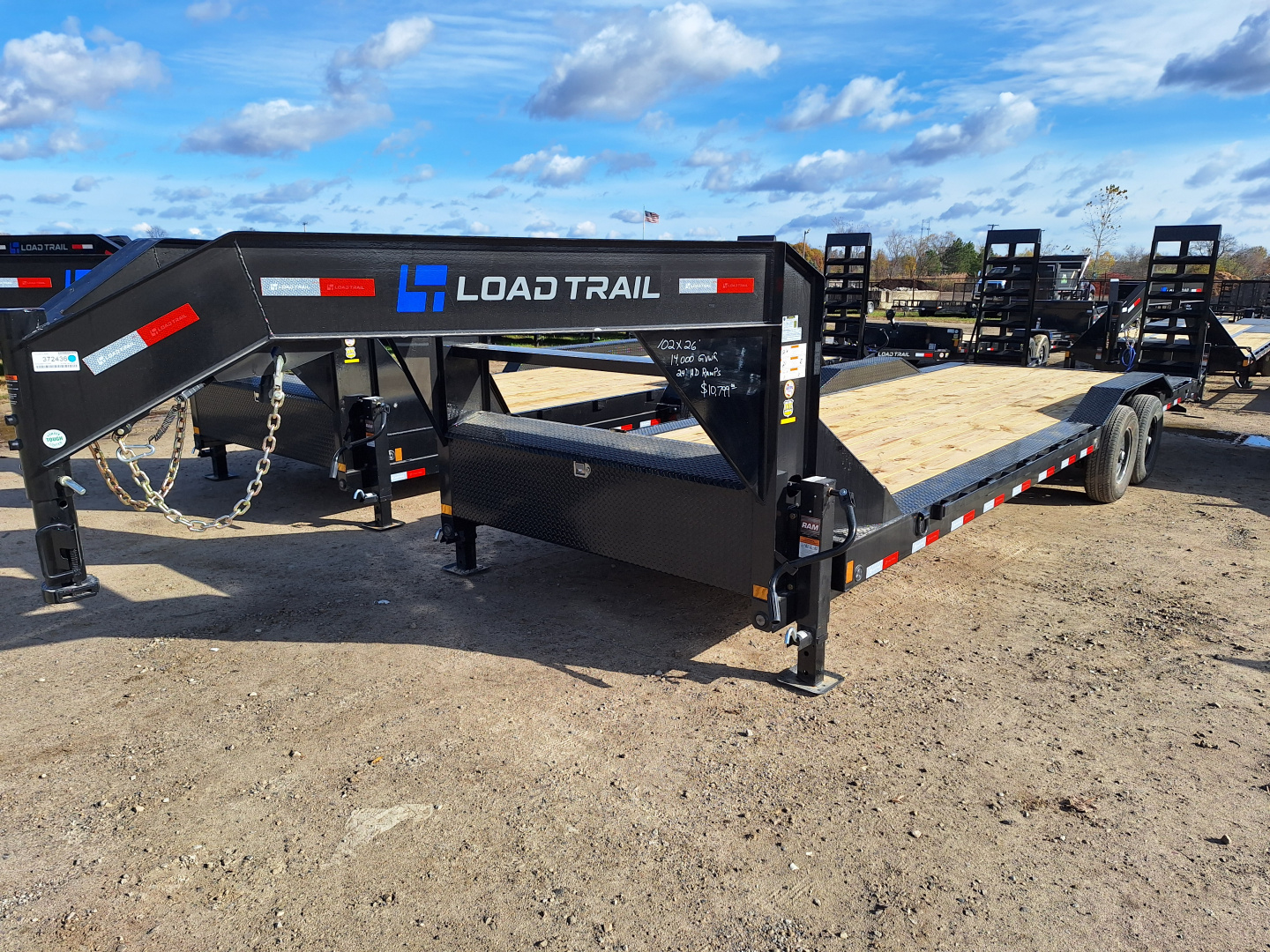 New 2026 Load Trail 102x26 Gooseneck Equipment Trailer
