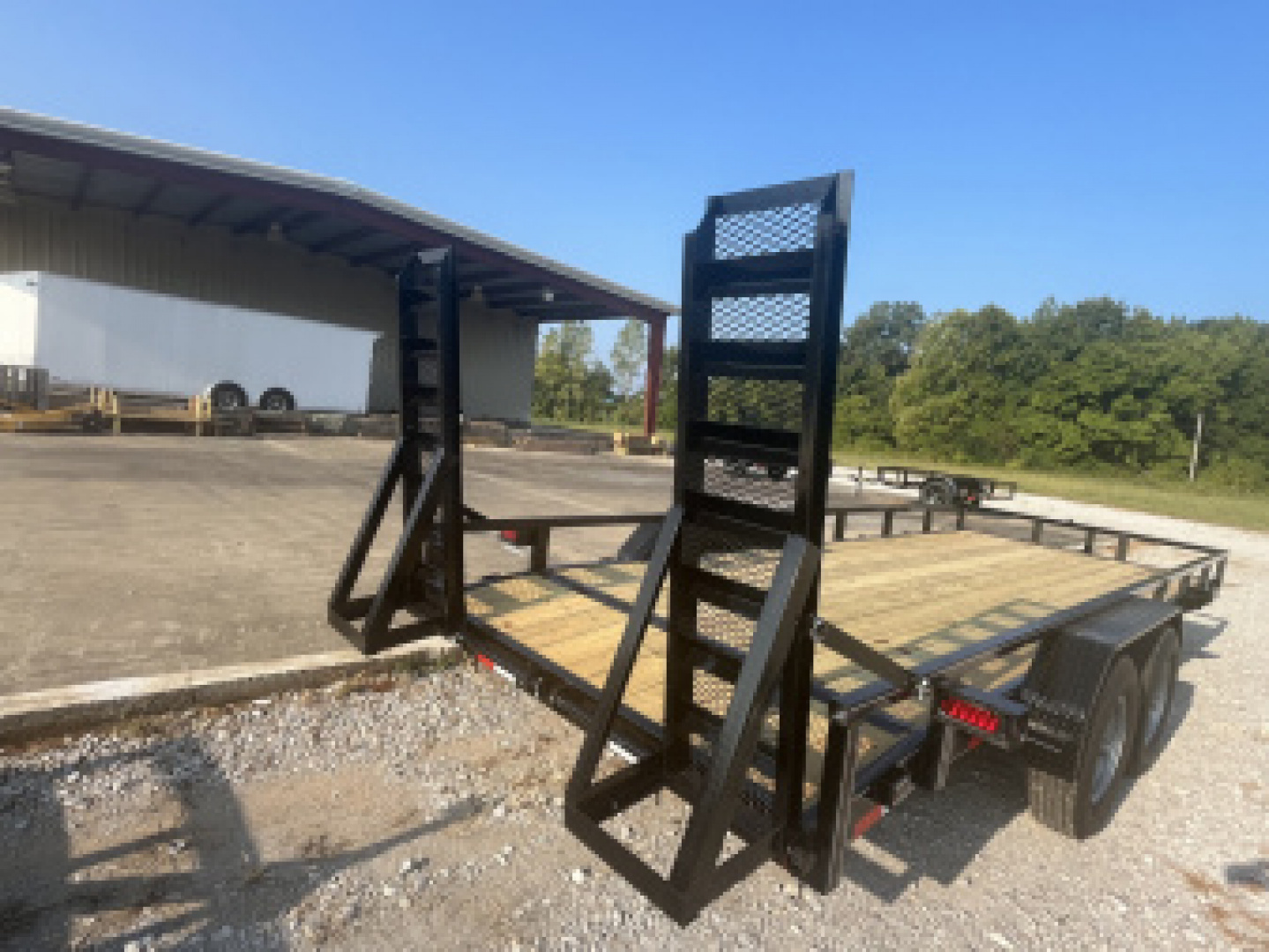 New 2026 Trailblazer 82X20 UTILITY EQUIPMENT TRAILER 14K W/STAND UP RAMPS