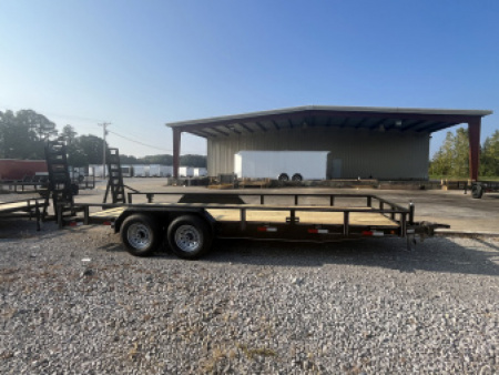 New 2026 Trailblazer 82X20 UTILITY EQUIPMENT TRAILER 14K W/STAND UP RAMPS
