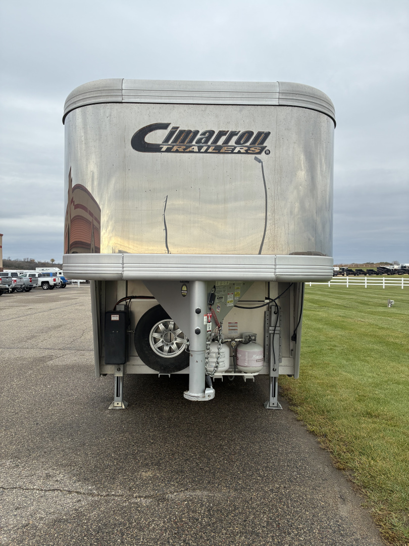 Used 2018 Cimarron 3H 13' LQ Horse Trailer