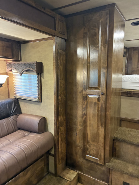 Used 2018 Cimarron 3H 13' LQ Horse Trailer