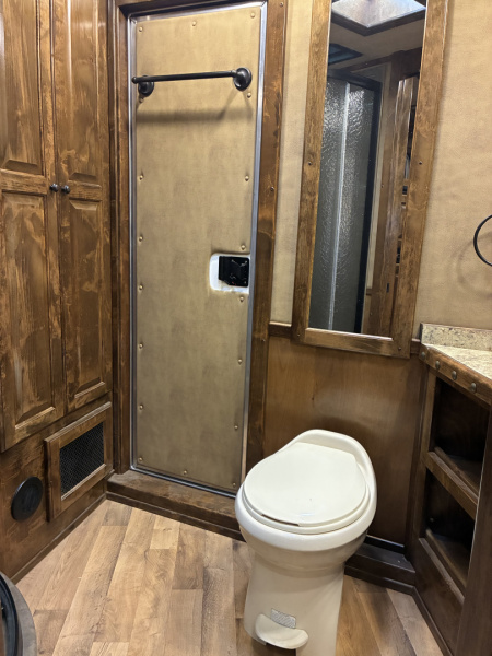 Used 2018 Cimarron 3H 13' LQ Horse Trailer