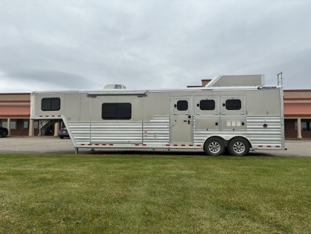 Used 2018 Cimarron 3H 13' LQ Horse Trailer