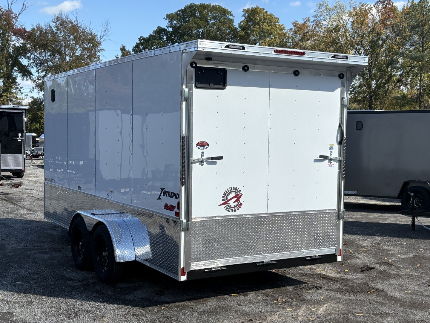 New 2026 Homesteader Trailer Intrepid 7' x 16' x 7' OHV Pkg Cargo / Enclosed Trailer