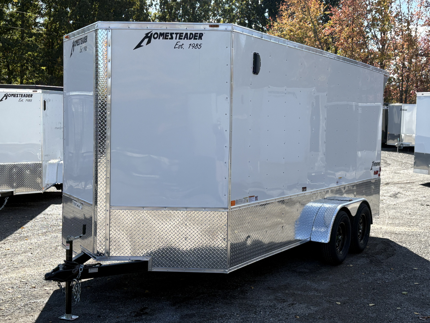 New 2026 Homesteader Trailer Intrepid 7' x 16' x 7' OHV Pkg Cargo / Enclosed Trailer