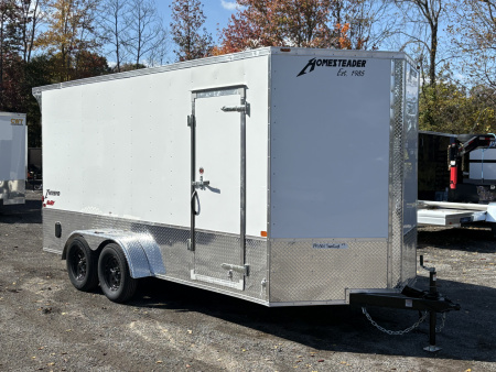 New 2026 Homesteader Trailer Intrepid 7' x 16' x 7' OHV Pkg Cargo / Enclosed Trailer