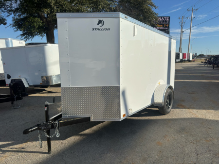 New 2026 Stallion Manufacturing LLC 5x10 Cargo / Enclosed Trailer