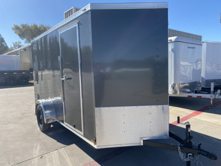 New 2026 Stallion Manufacturing LLC SM 6x12 Cargo / Enclosed Trailer