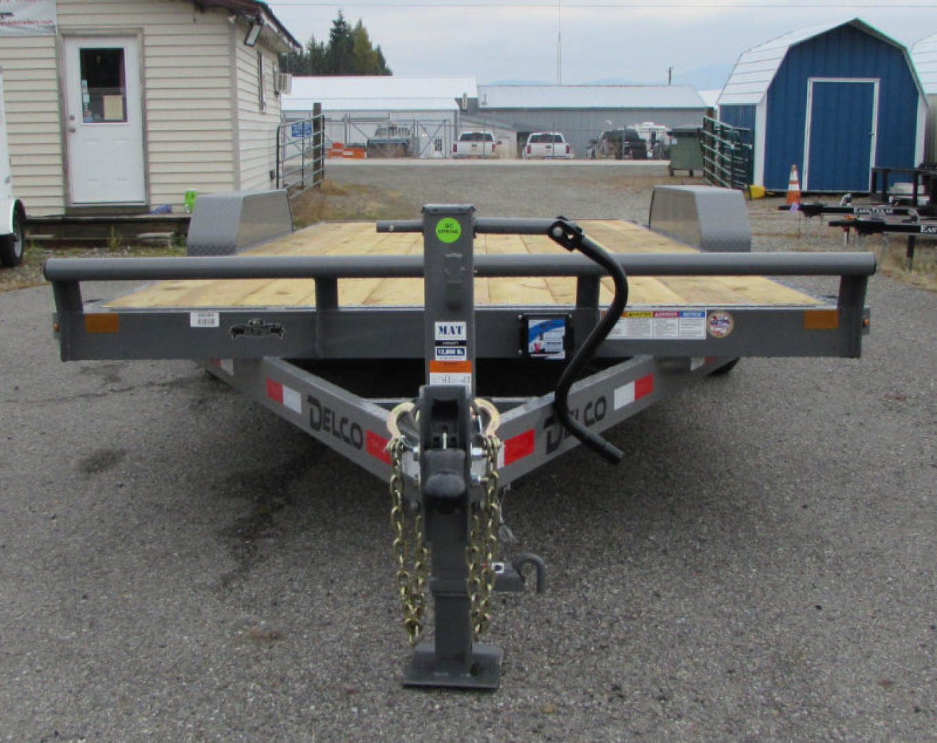 New 2026 Delco Trailers C418A62ESPE 83x18 Car Hauler