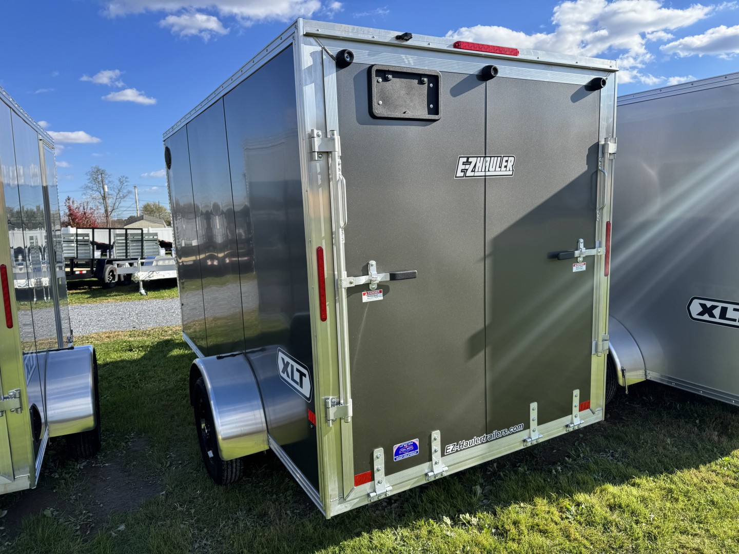 New 2026 E-Z Hauler XLT PRO 6x12 Single Axle Enclosed 6'4" Interior Height 2990 LB Cargo / Enclosed Trailer EXTRA HEIGHT FREE ALUMINUM WHEEL UPGRADE