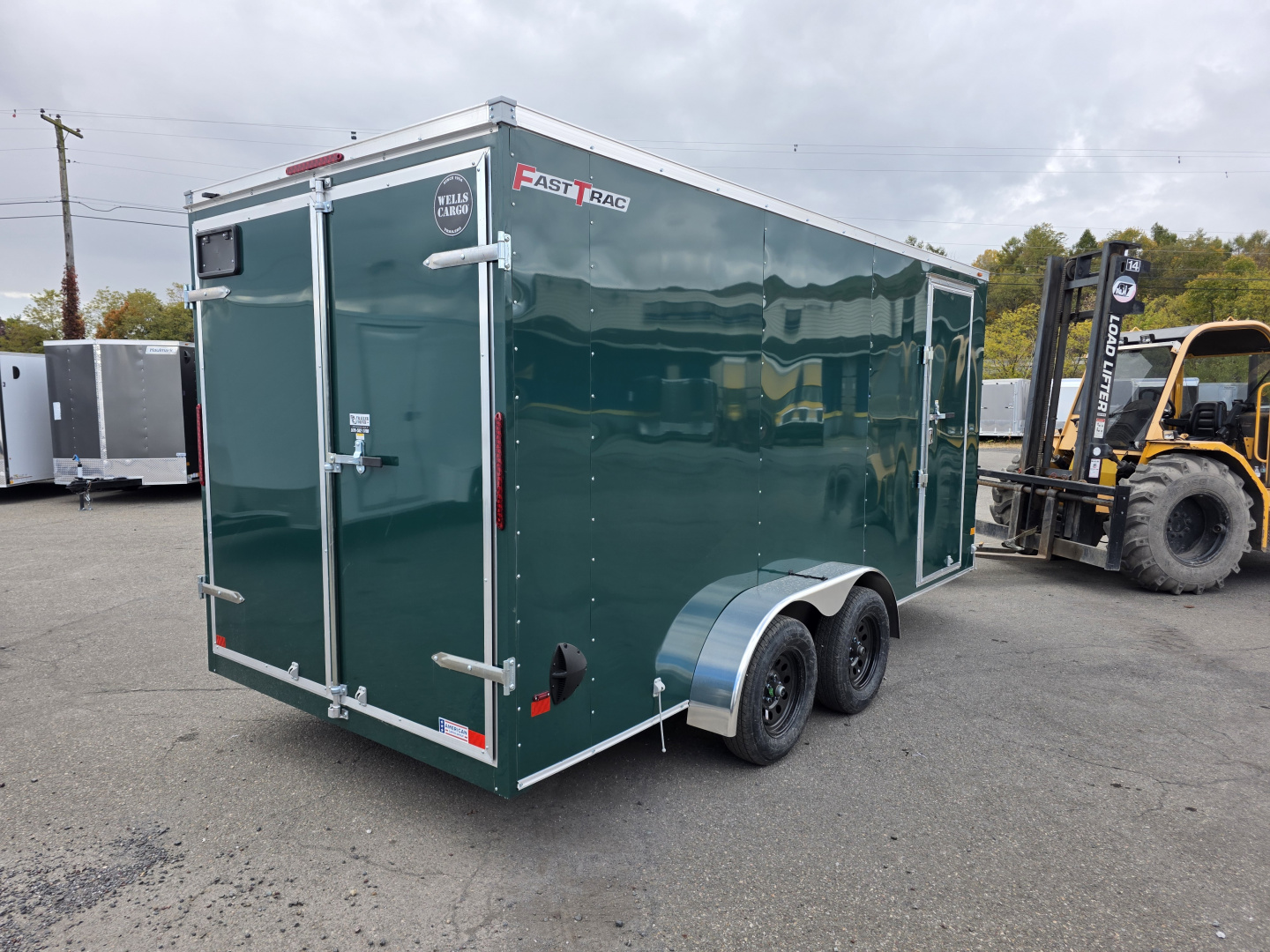 New 2026 Wells Cargo FT 7X16 7K - UTV - BARNS Cargo / Enclosed Trailer