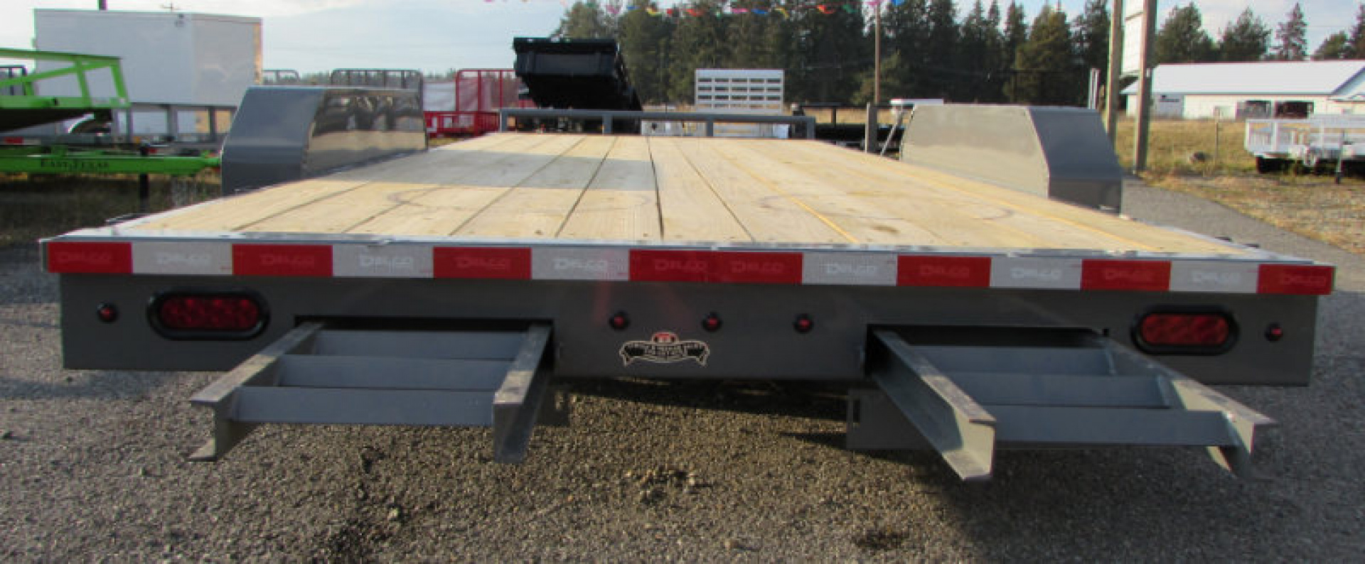 New 2026 Delco Trailers C318U32CSPE 83x18 Car Hauler