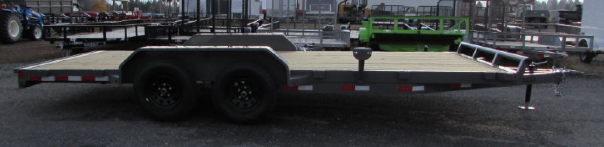 New 2026 Delco Trailers C318U32CSPE 83x18 Car Hauler