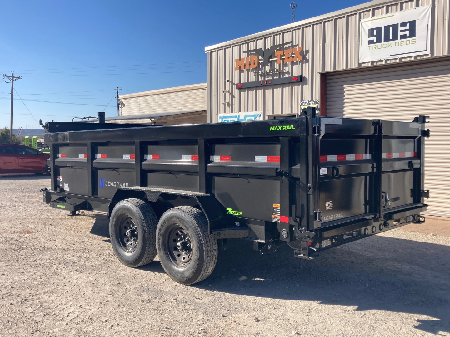 New 2026 Load Trail DT 16' x 83" Tandem Axle Low-Pro Dump Trailer 36" Sides