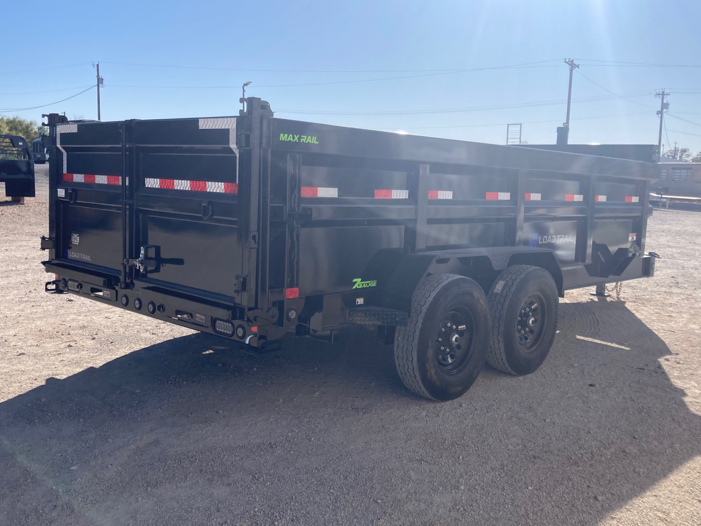 New 2026 Load Trail DT 16' x 83" Tandem Axle Low-Pro Dump Trailer 36" Sides