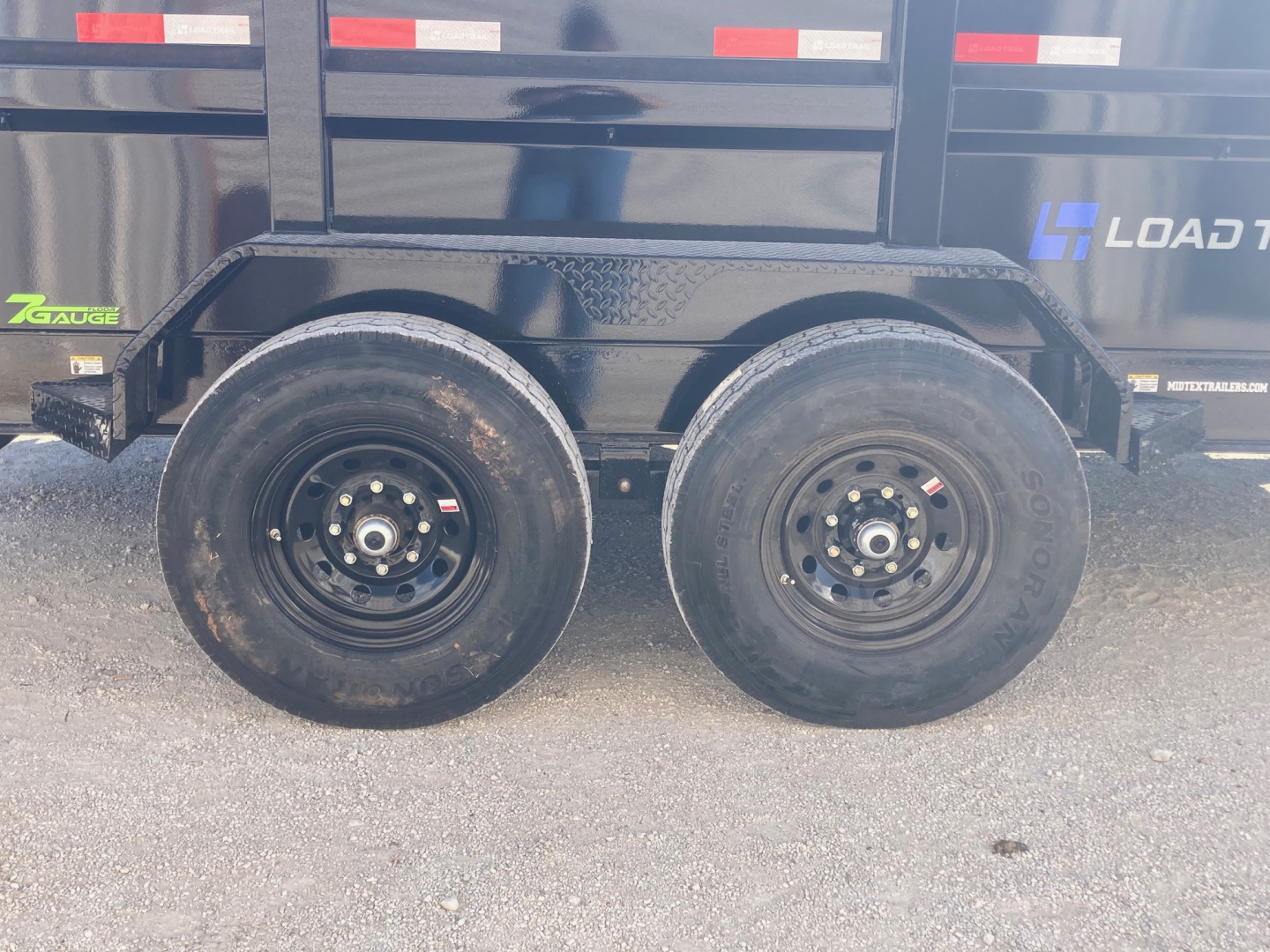 New 2026 Load Trail DT 16' x 83" Tandem Axle Low-Pro Dump Trailer 36" Sides