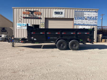 New 2026 Load Trail DT 16' x 83" Tandem Axle Low-Pro Dump Trailer 36" Sides
