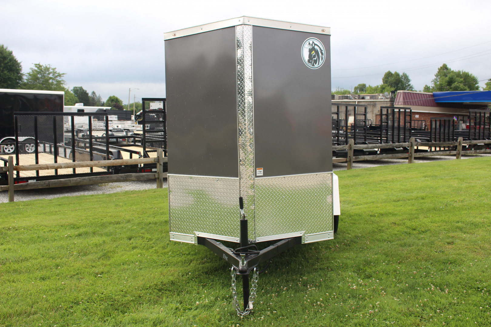 New 2026 Darkhorse Cargo DHW 5' x 10' Enclosed Trailer - Ramp - 6' Interior Height - 2990# GVW