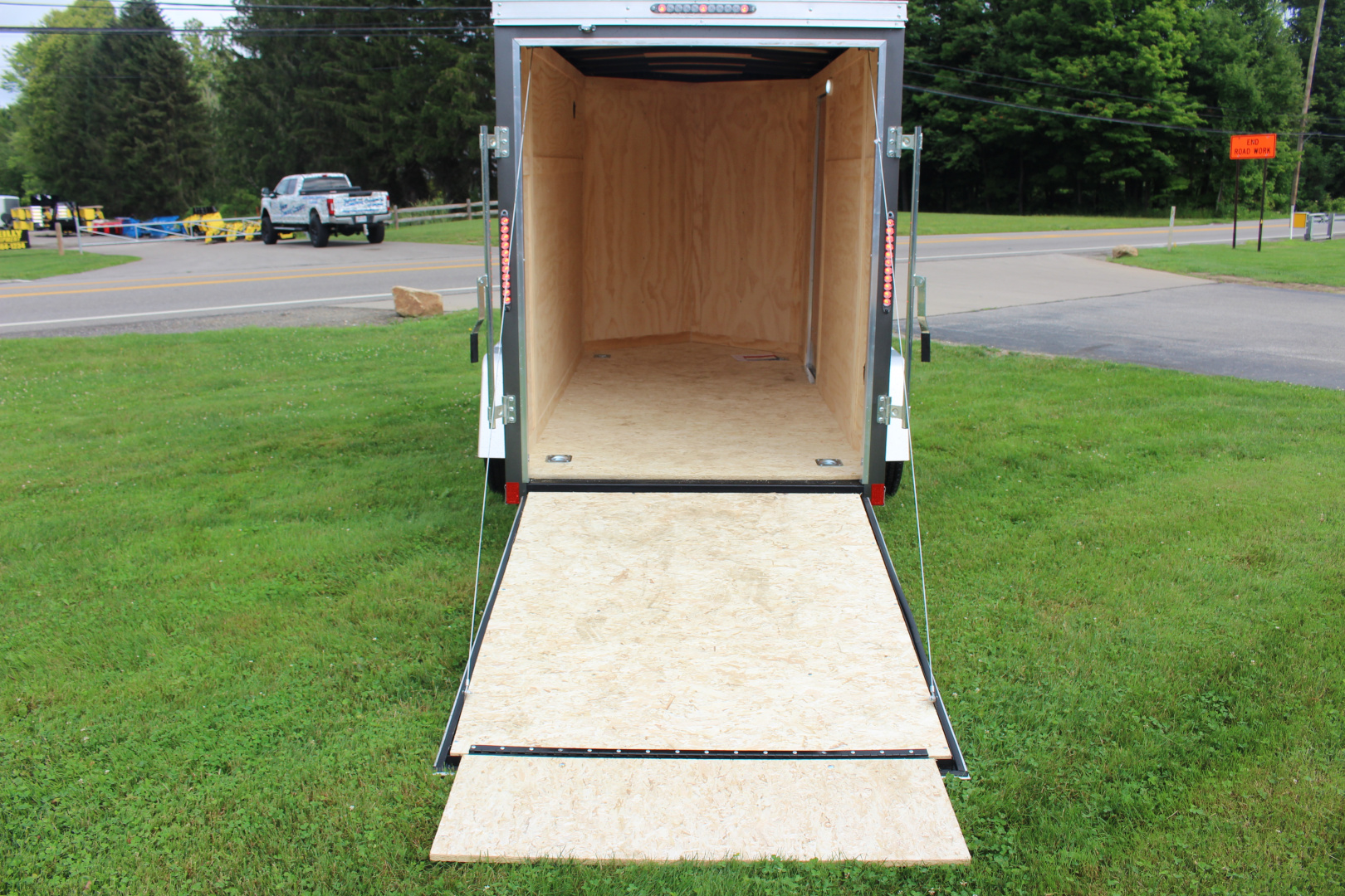 New 2026 Darkhorse Cargo DHW 5' x 10' Enclosed Trailer - Ramp - 6' Interior Height - 2990# GVW