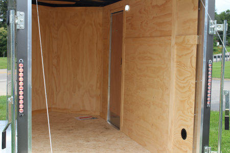 New 2026 Darkhorse Cargo DHW 5' x 10' Enclosed Trailer - Ramp - 6' Interior Height - 2990# GVW