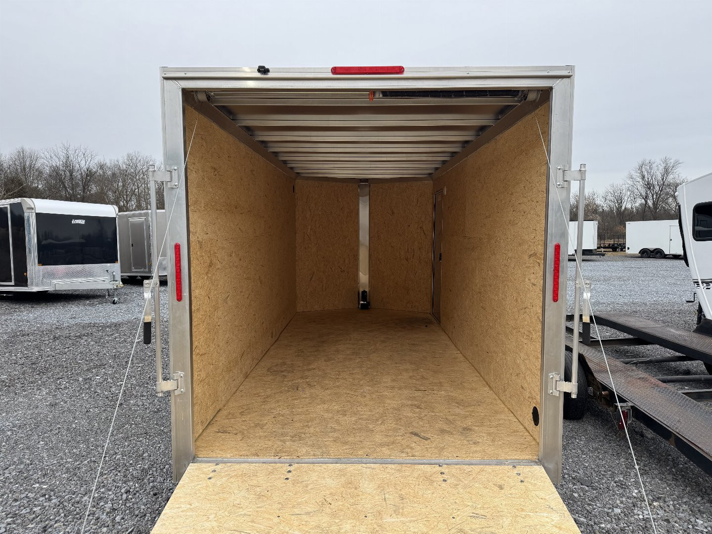 New 2026 E-Z Hauler XLT PRO 7x14 Tandem Axle Enclosed 6'9" Interior Height 7000 LB GVW Cargo / Enclosed Trailer Extra Height Free Aluminum Wheel Upgrade