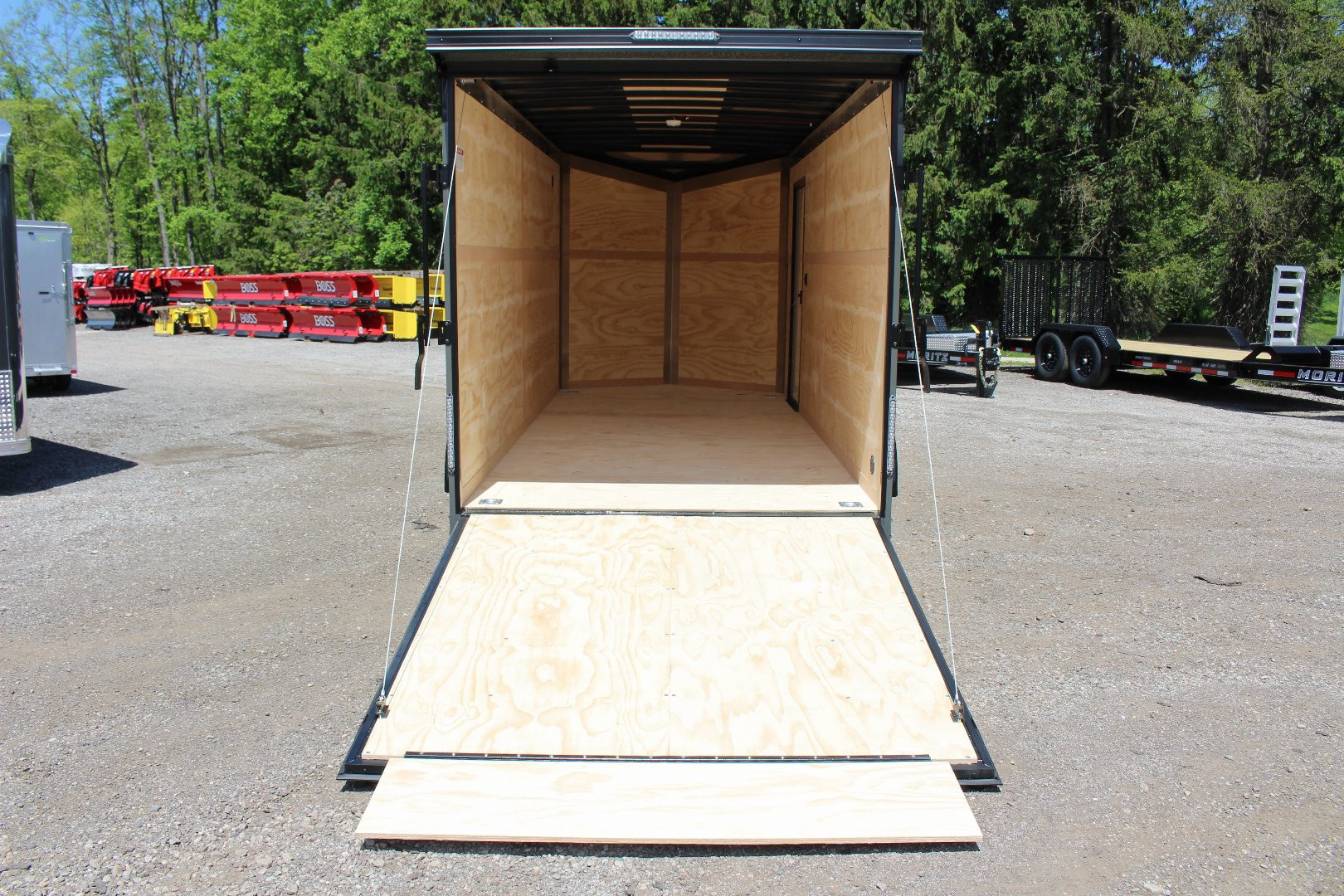New 2026 United UJ 7' x 16' Enclosed Cargo Trailer - 7000# GVW - RAMP DOOR - 7' INTERIOR HEIGHT