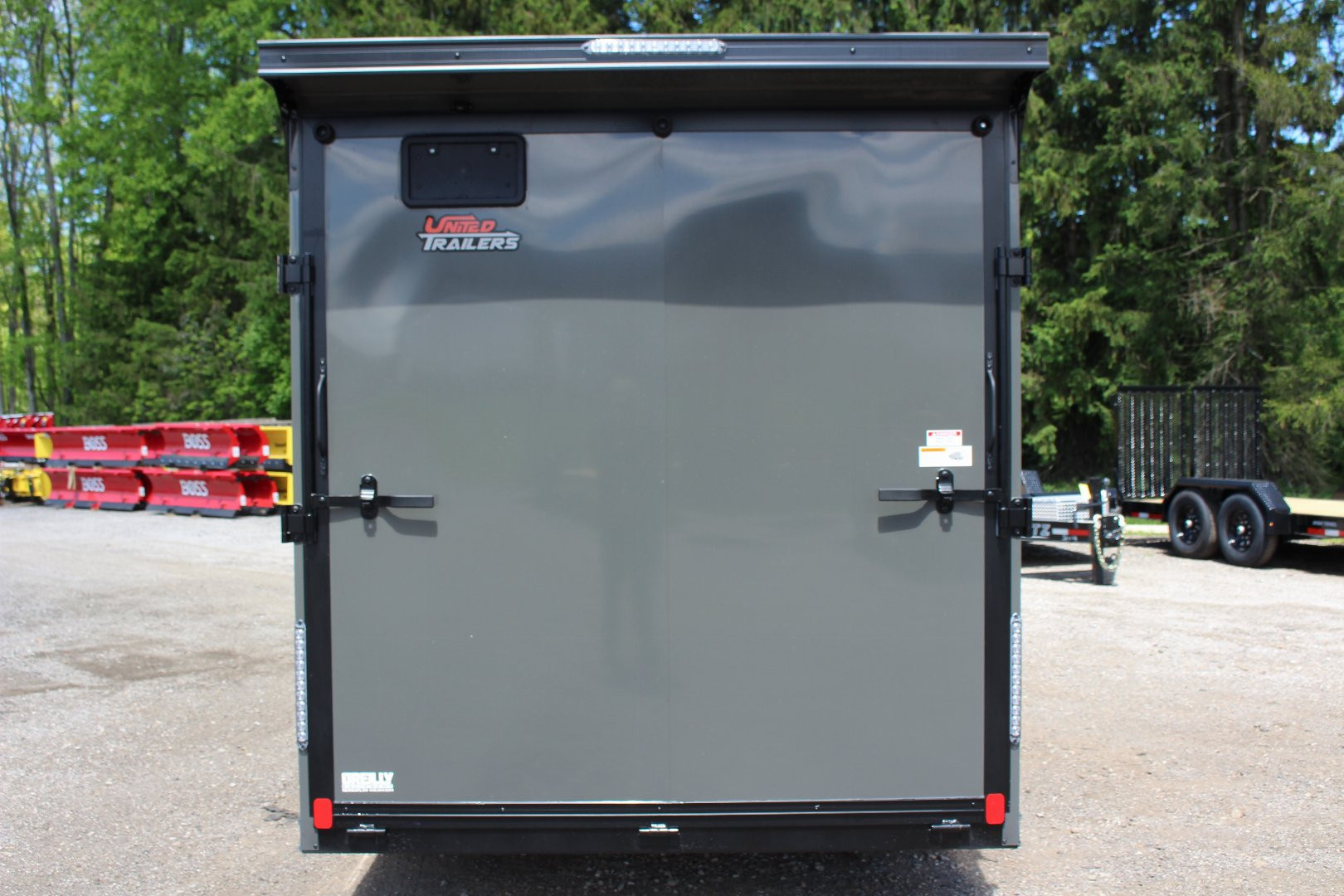 New 2026 United UJ 7' x 16' Enclosed Cargo Trailer - 7000# GVW - RAMP DOOR - 7' INTERIOR HEIGHT