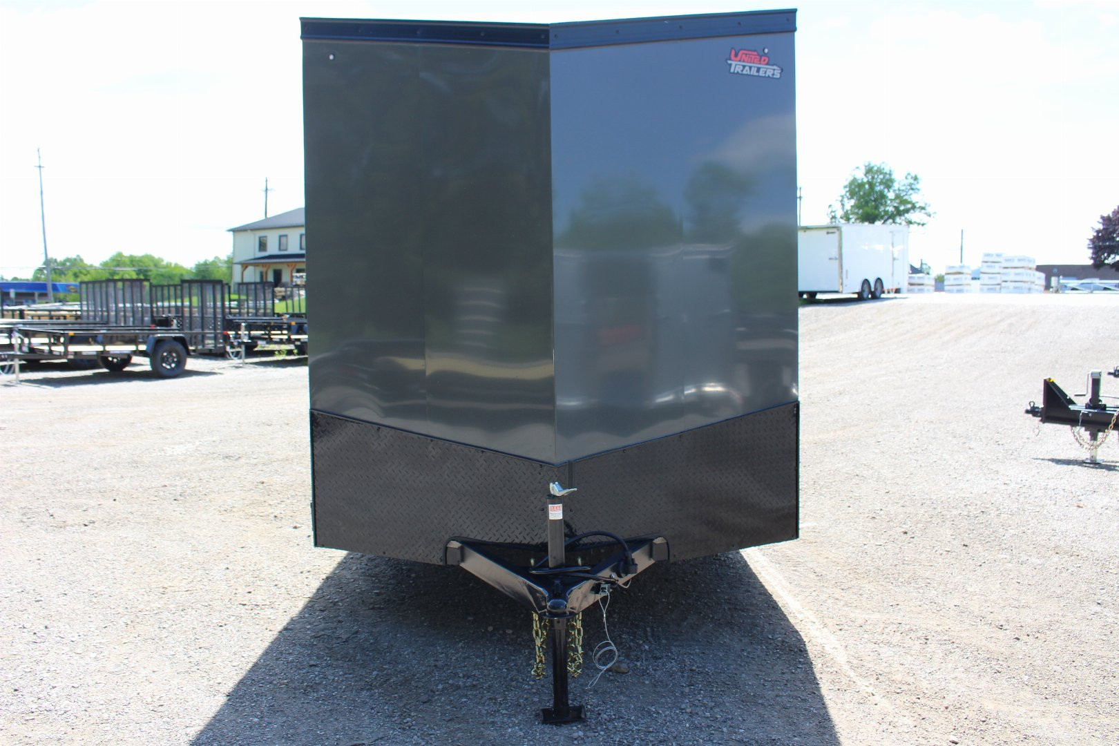 New 2026 United UJ 7' x 16' Enclosed Cargo Trailer - 7000# GVW - RAMP DOOR - 7' INTERIOR HEIGHT