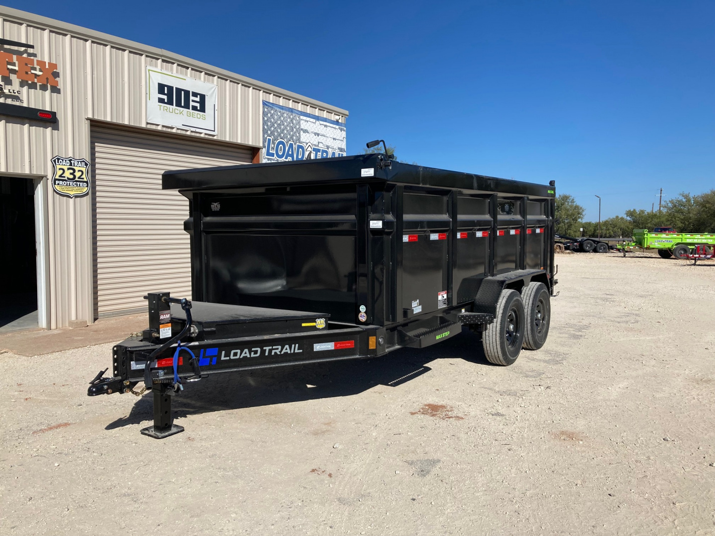 New 2026 Load Trail DT 14' x 83" Tandem Axle Low-Pro Dump Trailer w/ 48' sides