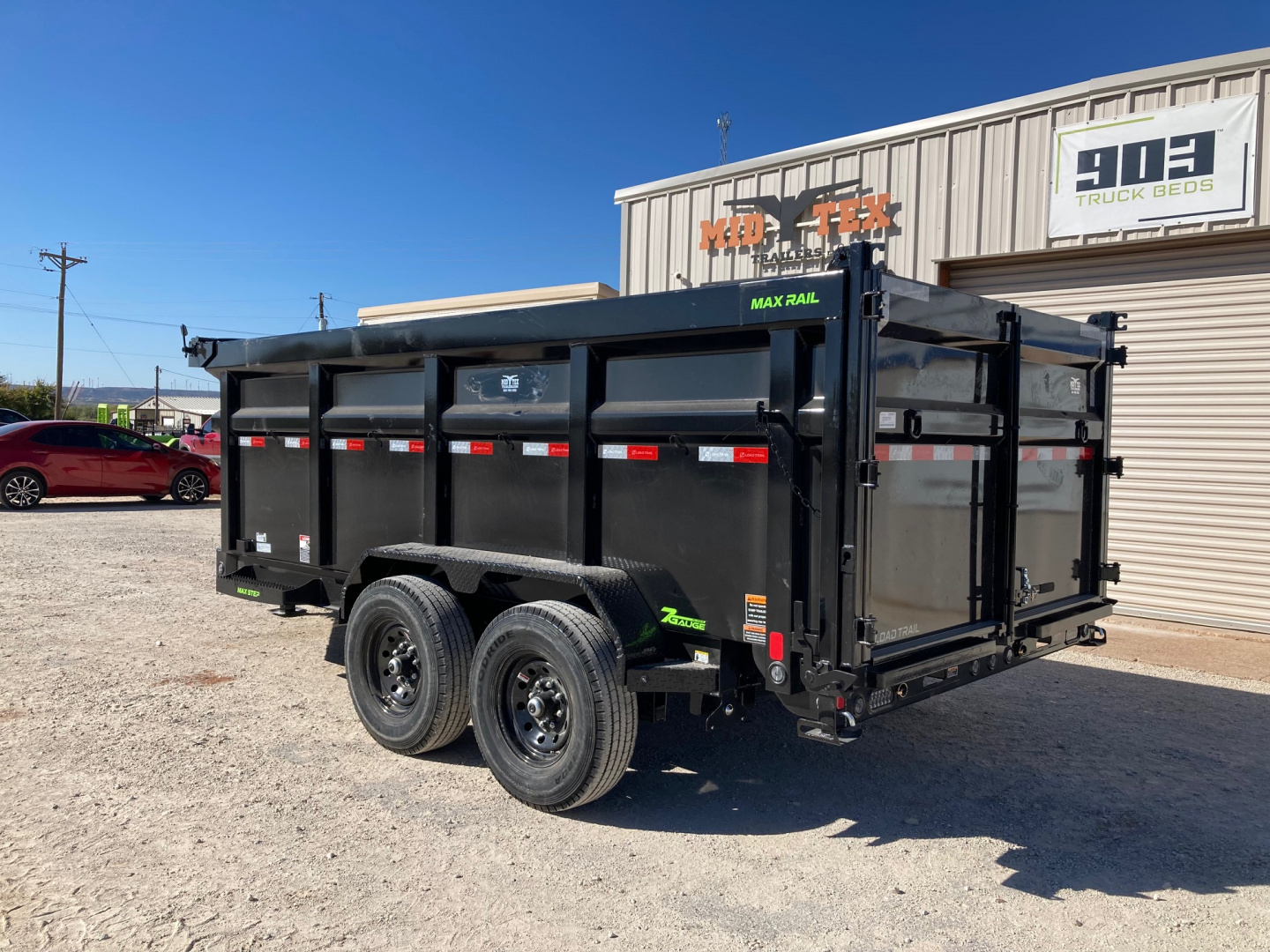 New 2026 Load Trail DT 14' x 83" Tandem Axle Low-Pro Dump Trailer w/ 48' sides