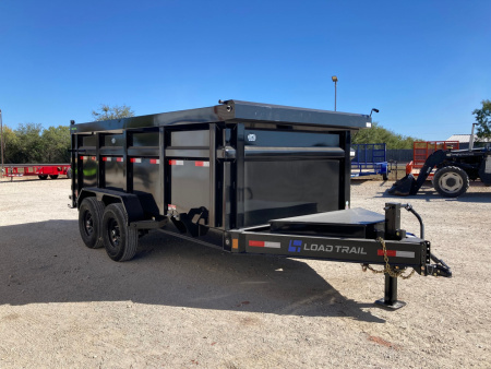 New 2026 Load Trail DT 14' x 83" Tandem Axle Low-Pro Dump Trailer w/ 48' sides