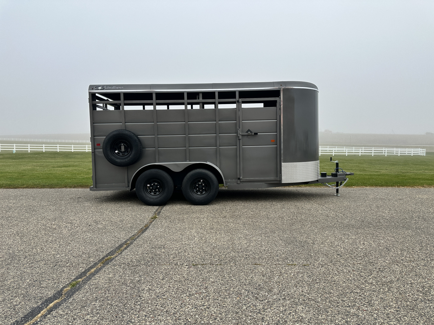 New 2026 S&S Manufacturing 6'x6'6"x16' BP Stock / Stock Combo Trailer