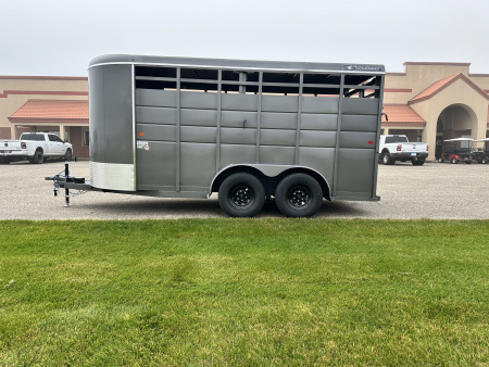 New 2026 S&S Manufacturing 6'x6'6"x16' BP Stock / Stock Combo Trailer