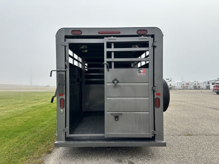 New 2026 S&S Manufacturing 6'x6'6"x16' BP Stock / Stock Combo Trailer