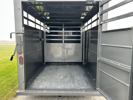 New 2026 S&S Manufacturing 6'x6'6"x16' BP Stock / Stock Combo Trailer