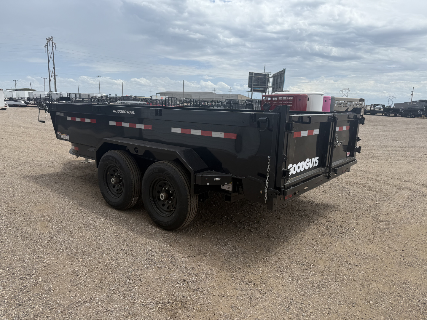 New 2026 GoodGuys 83"x14' BP Tandem Axle Low Pro Dump w/ 24" Sides – DG7