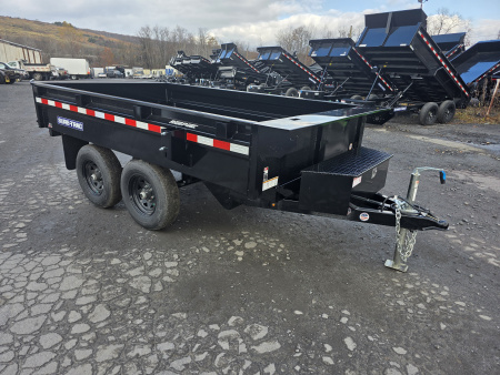 New 2025 Sure-Trac 6X10 10K DECKOVER Dump Trailer
