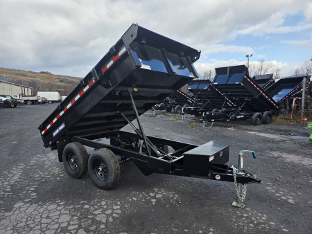 New 2025 Sure-Trac 6X10 10K DECKOVER Dump Trailer